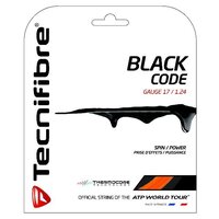 Струна для тенниса Tecnifibre 12m Blackcode Neon Fire Orange 04GBL, 1.28