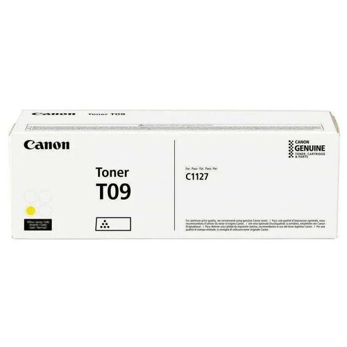 Тонер для копира Canon T09 YL желтый (3017C006) тонер canon c exv11 9629a002 черный для копира ir2270 2280 туба 1060гр