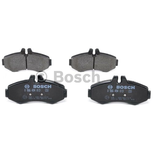 0 986 494 013_колодки Дисковые П. ! Mb Vito 2.0i/2.3i/2.2cdi/2.3d/Cdi 98> Bosch арт. 0 986 494 013