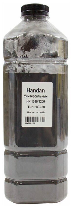 Тонер HANDAN Универсальный, HP LJ 1010/1200, Тип HG220, 1 кг, канистра