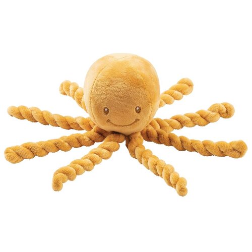 мягкие игрушки nattou musical soft toy lapidou octopus музыкальная Мягкая игрушка Nattou Lapidou Осьминог ochre, 23 см