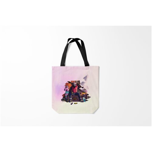 фото Сумка-шоппер / 40х40 см / геймерам / fortnite fortnite. drift and lama burnettie