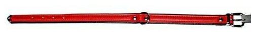 Для ежедневного использования ошейник HUNTER Modern Аrt 32, обхват шеи 24-28 см, red/black - фотография № 4