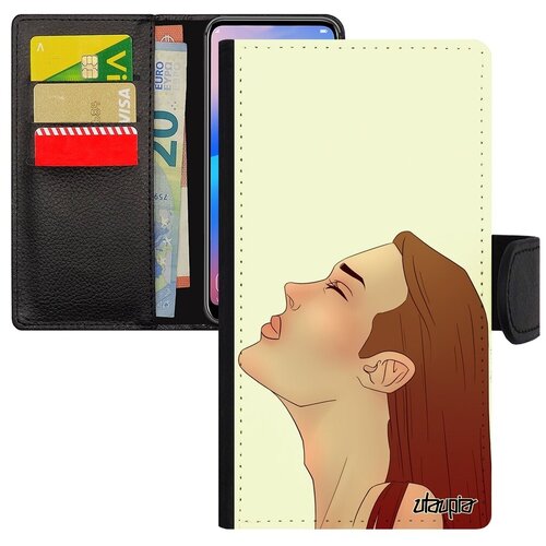 фото Модный чехол книжка на мобильный // galaxy a5 2017 // "надежда" стиль тишина, utaupia, белый