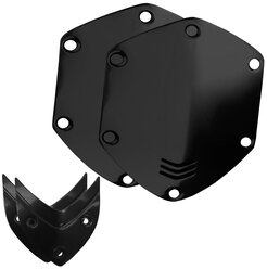 Сменные накладки для наушников V-moda Over-Ear Metal Shield Kit Shiny Black