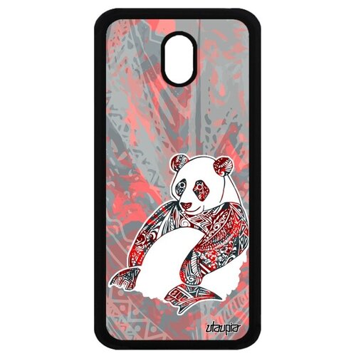 фото Противоударный чехол на мобильный // galaxy j3 2017 // "панда" медведь детеныш, utaupia, розовый