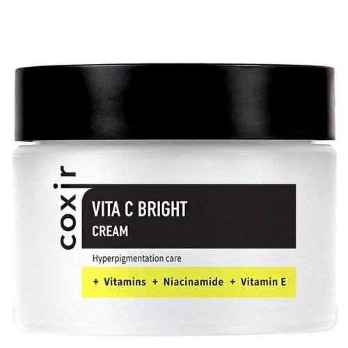 Coxir Vita C Bright Cream Крем выравнивающий тон кожи с витамином C для лица, 50 мл уход за лицом coxir тонер выравнивающий тон кожи с витамином с
