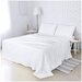 Комплект постельного белья отбеленная Бязь ГОСТ(100% хлопок, 140 гр/м2), Евро размер,белая.