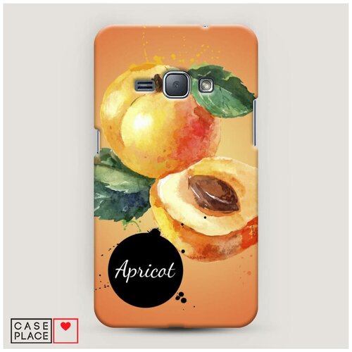 фото Чехол пластиковый samsung galaxy j1 2016 персик арт case place
