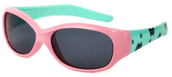 Солнцезащитные очки Keluona, кошачий глаз, оправа: пластик, гибкая оправа/дужки, поляризационные