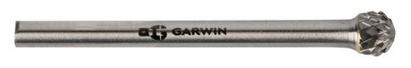 GARWIN INDUSTRIAL 900597-4*3,4*45 Борфреза сферическая 4x3,4x45 мм, VHM, DM, форма D (серия 900597) - фото №1