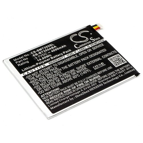 Аккумулятор Cameron Sino CS-SMT355SL для планшета Samsung Galaxy Tab A 8.0 (EB-BT355ABA, EB-BT355ABE)