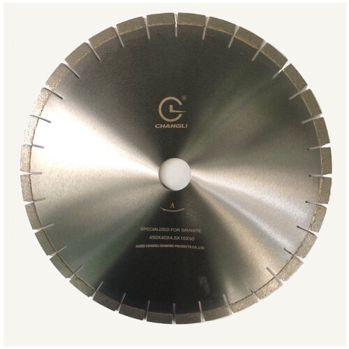 Диск алмазный Changli 450х40х4.5х15х50/25.4 по граниту