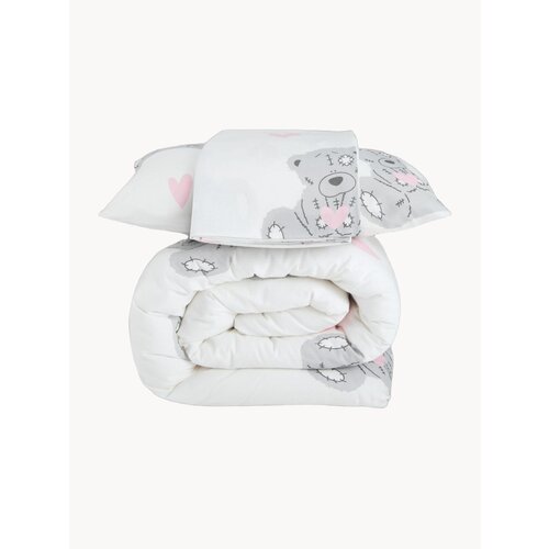 Постельное белье Бязь 2х спальное 2 наволочки 50х70 GM Teddy 100 хлопок 2688₽