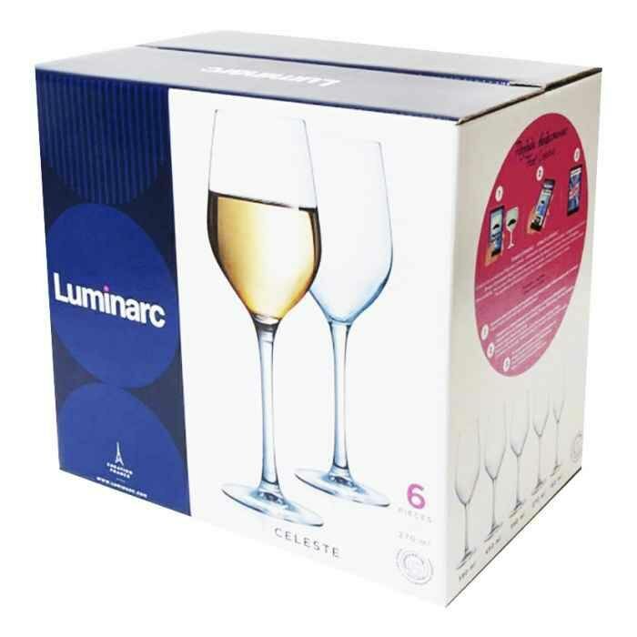 Набор бокалов Luminarc Celeste для вина L5830, 270 мл, 6 шт.