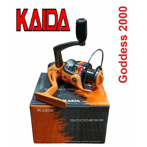 Катушка рыболовная Kaida GODDESS 2000 с передним фрикционом