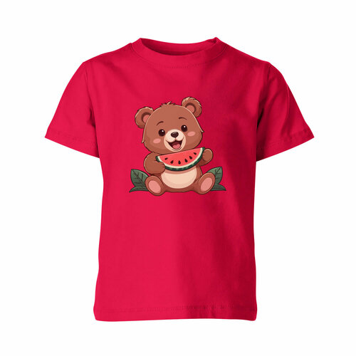 Футболка Us Basic, размер 14, розовый детская футболка заяц с арбузом 128 красный