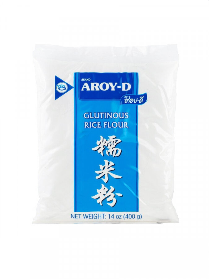 Мука рисовая клейкая 2 шт по 400 г Aroy-D