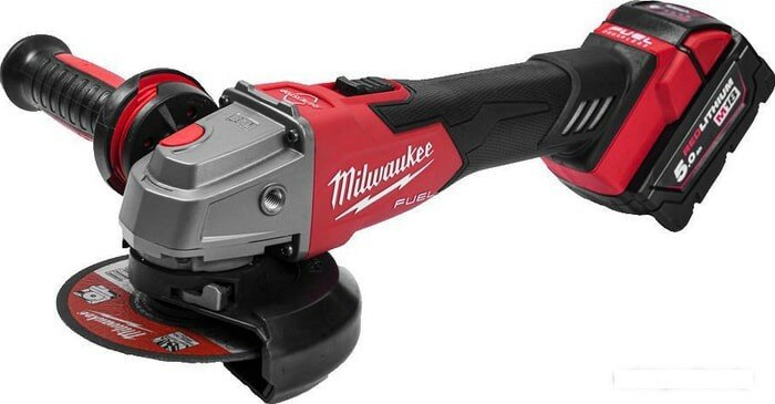 Шлифмашина Milwaukee M18 FSAG125XB-502X Fuel 4933478430 (с 2-мя АКБ)