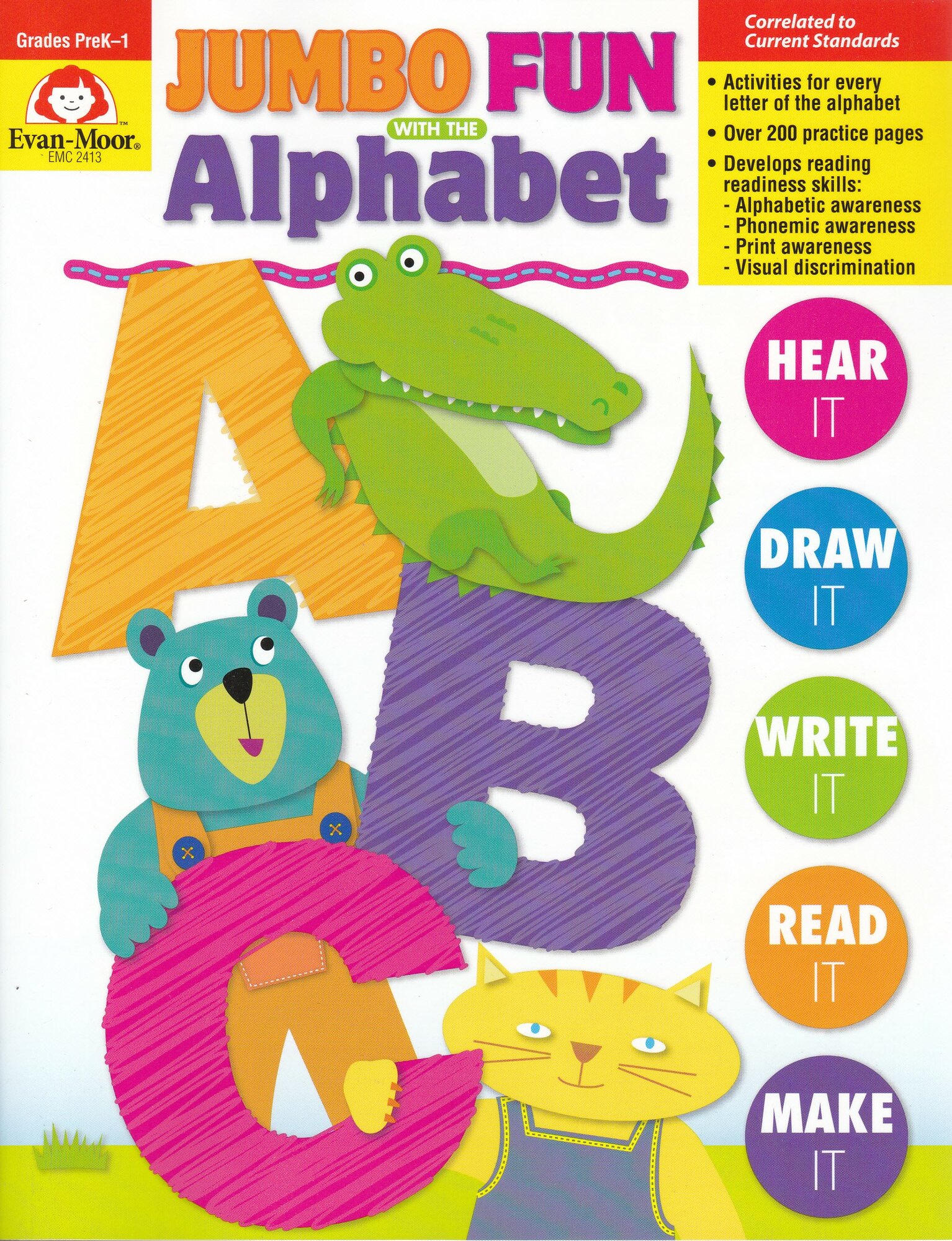 Книга Jumbo Fun with the Alphabet Teacher Resource - фото №2