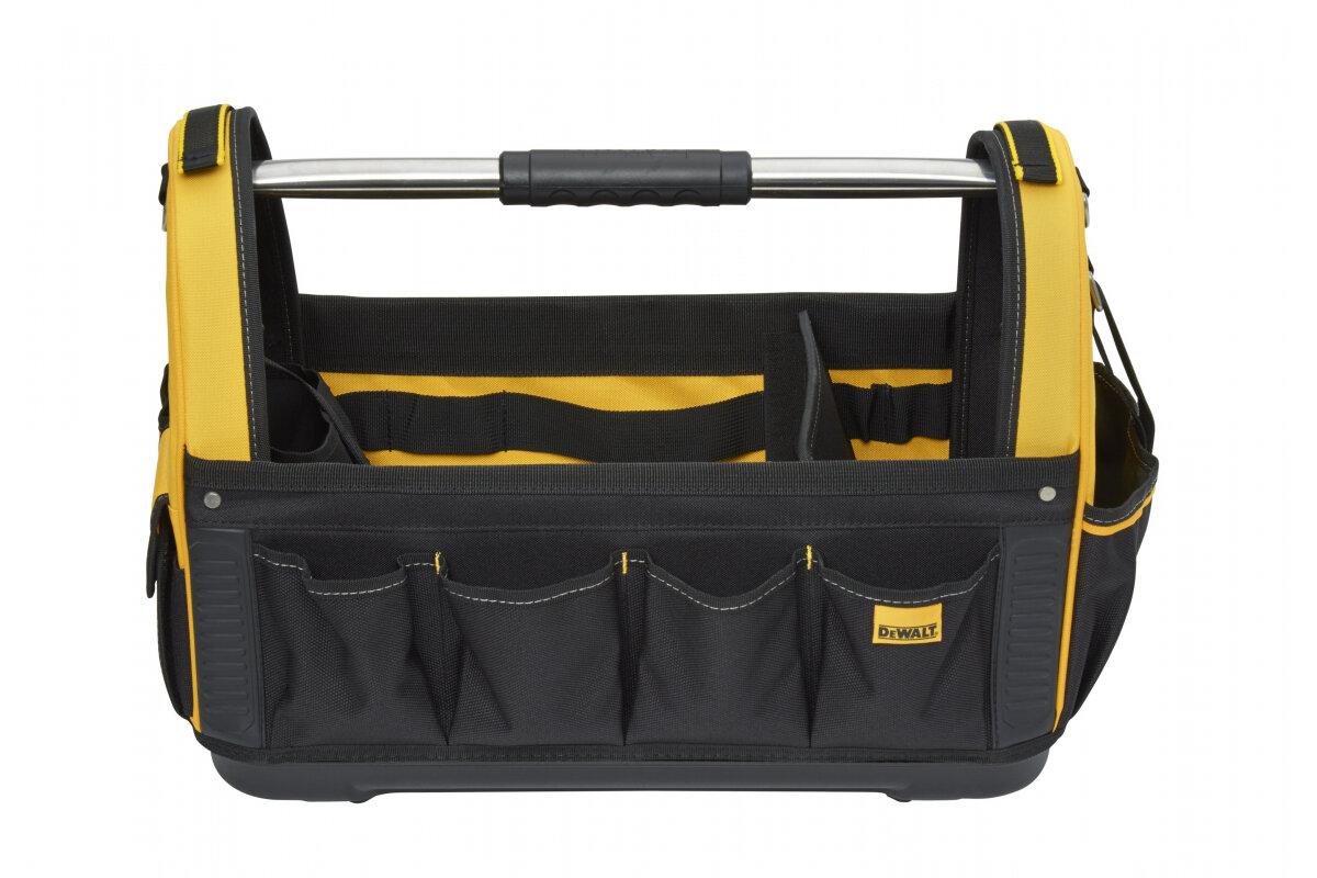 Сумка для электроинструмента с открытым верхом DEWALT Power Tools Tote , нейлоновая, 18 / 50 x 30 x 36 см - фото №3