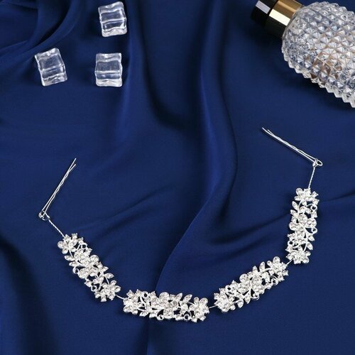 Аксессуар для волос Холли бабочки 22 см серебро 956₽