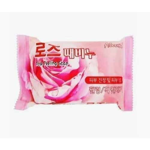 ALEUMI Мыло туалетное Rose, Роза, 150 г