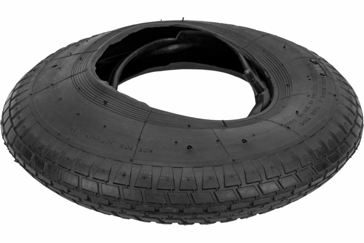 Изображение Покрышка 4.80/4.00-8 с камерой 4.00-8 MFK-TORG ПК400-8