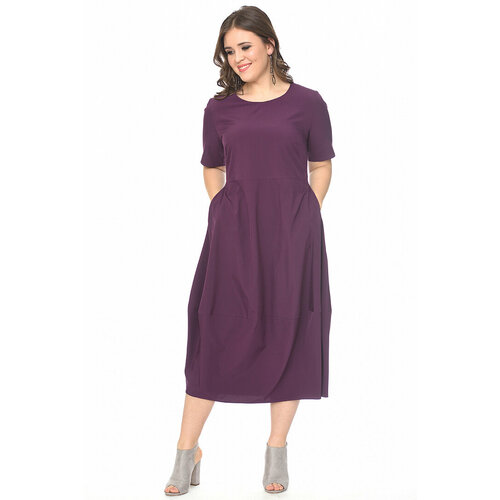 Платье SVESTA, размер 58, фиолетовый