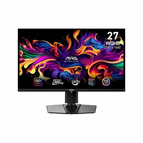 WQHD QD-OLED монитор MSI MAG 271QPX монитор msi 31 5 mag 325cqrf qd