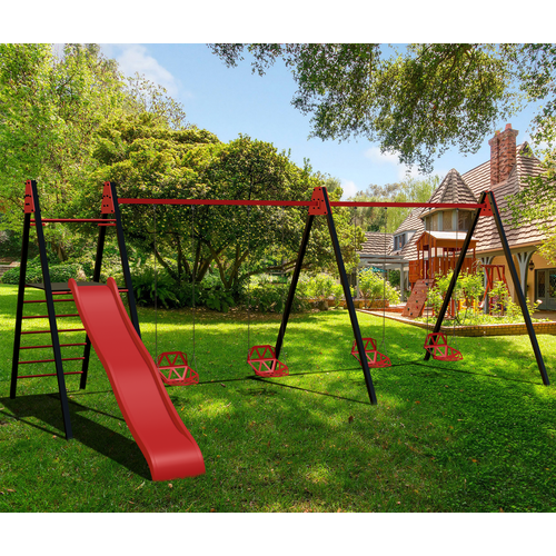 Уличные качели Sv Sport Maxi х 2 УК354 Ширина рамы 48м Подвесы для качелей на втулке 4 комп 124200₽