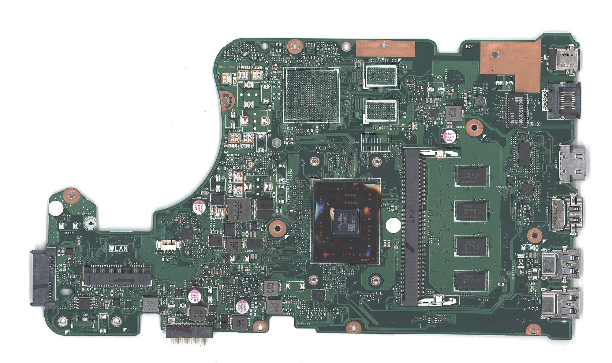 Материнская плата для Asus X555YA 4G A8-7410 AM7410JBY44JB 90NB09B0-R00060