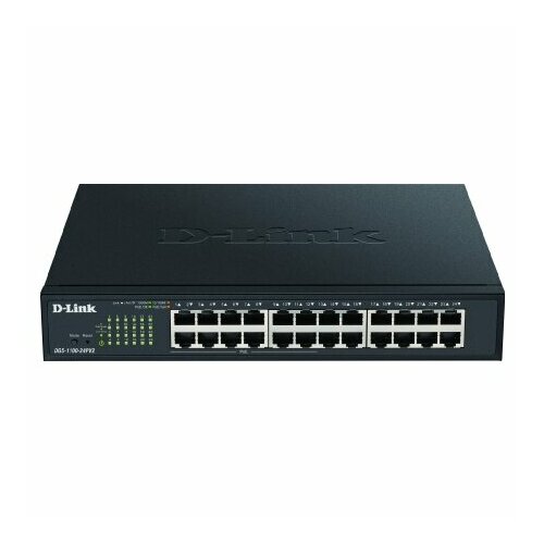 24-портовый гигабитный коммутатор PoE Smart - Сетевой коммутатор DGS-1100-24PV2E DLink 0790069467837 104608₽
