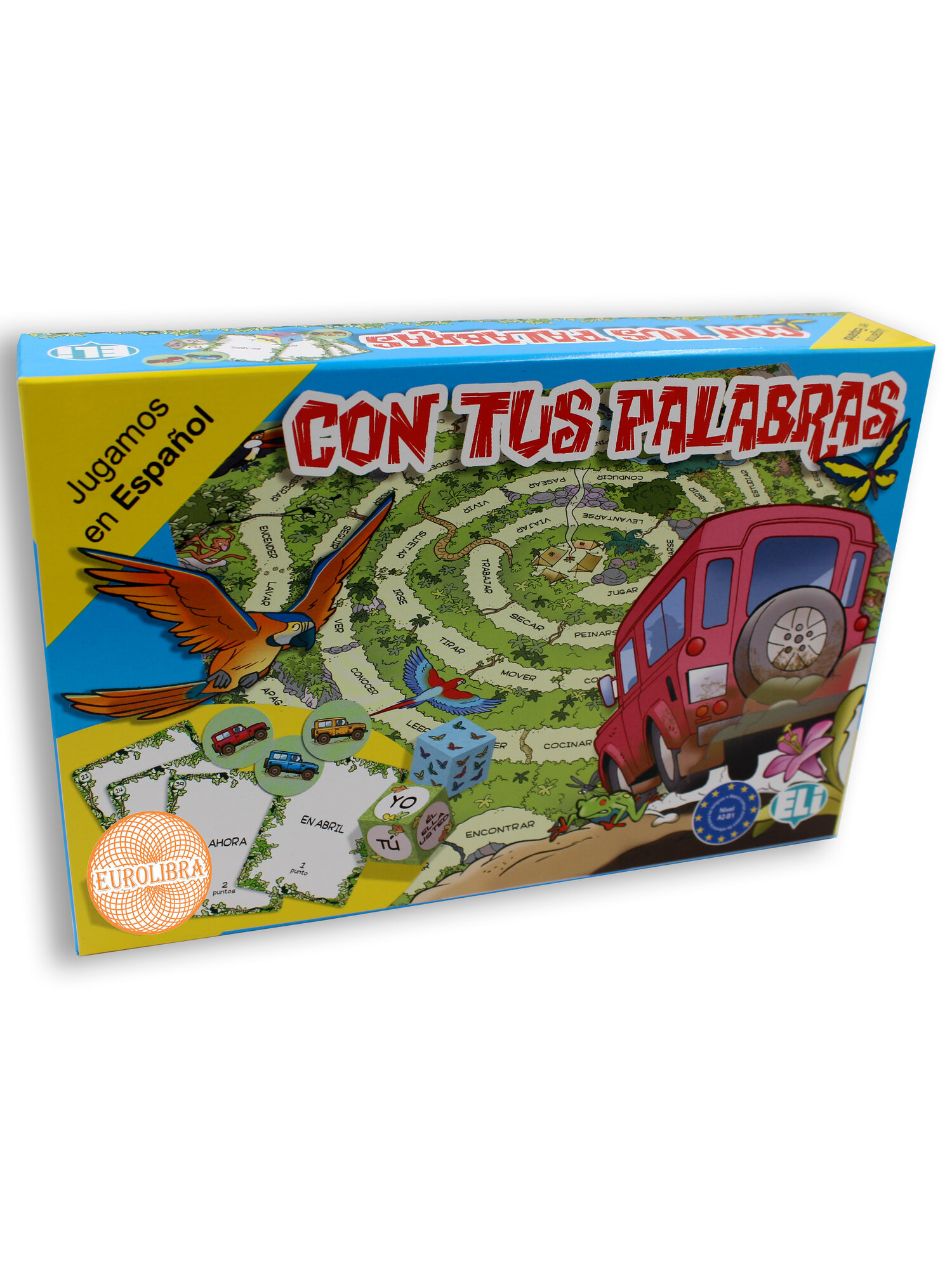 CON TUS PALABRAS (A2-B1) / Обучающая игра на испанском "Cоставляем предложения"