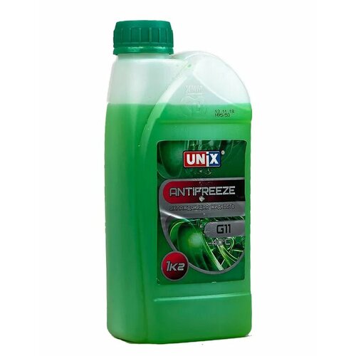 Антифриз UNIX 4602507 зеленый G11 1 л 169₽