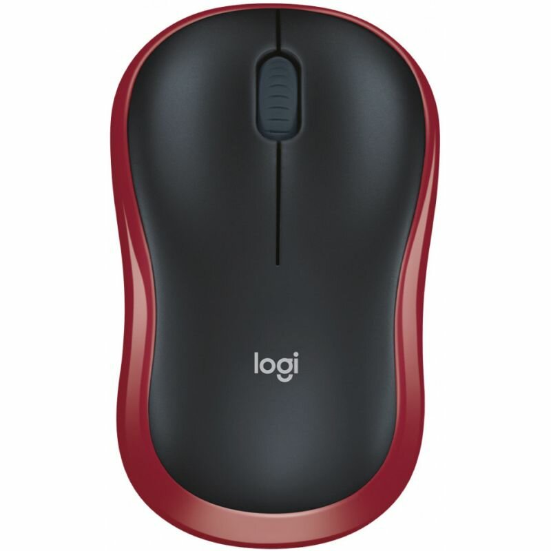 Мышь Logitech M185 Wireless Red