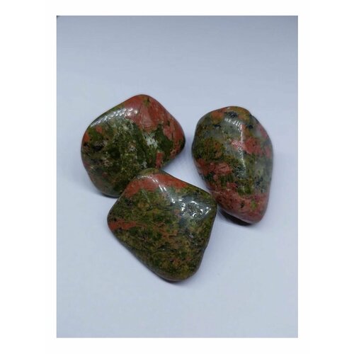 Унакит галтовка 2-3 см 1 штука 207₽