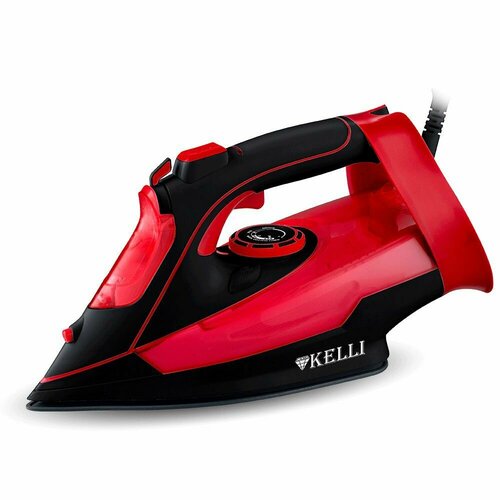 Утюг электрический 2600 Вт с керамическим покрытием Kelli отпариватель 229000₽