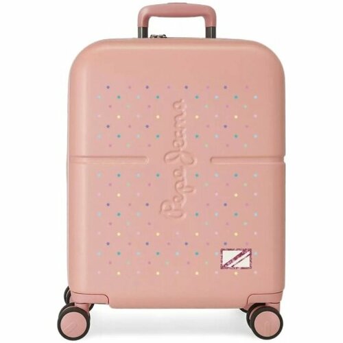Чемодан Pepe Jeans ручная кладь розовый 14450₽