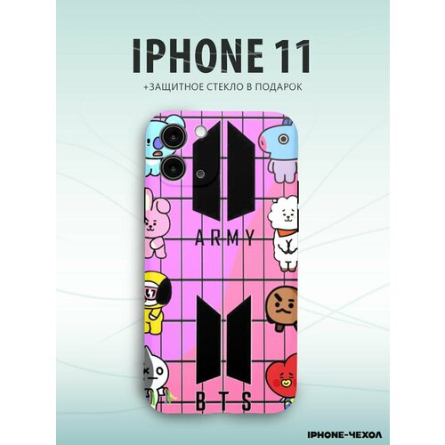 Чехол Iphone 11 army BTS