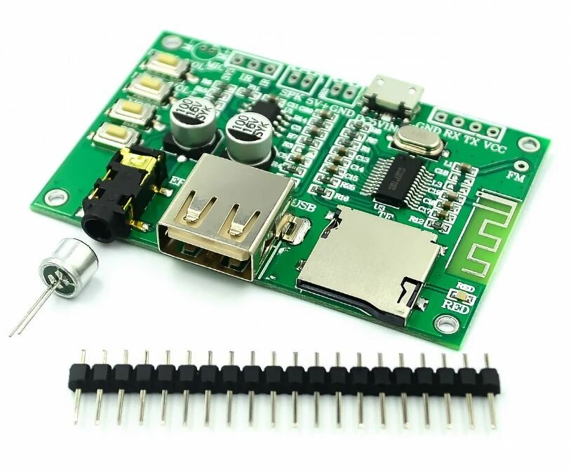 BT201 Аудио модуль с поддержкой Bluetooth, USB Flash и MicroSD