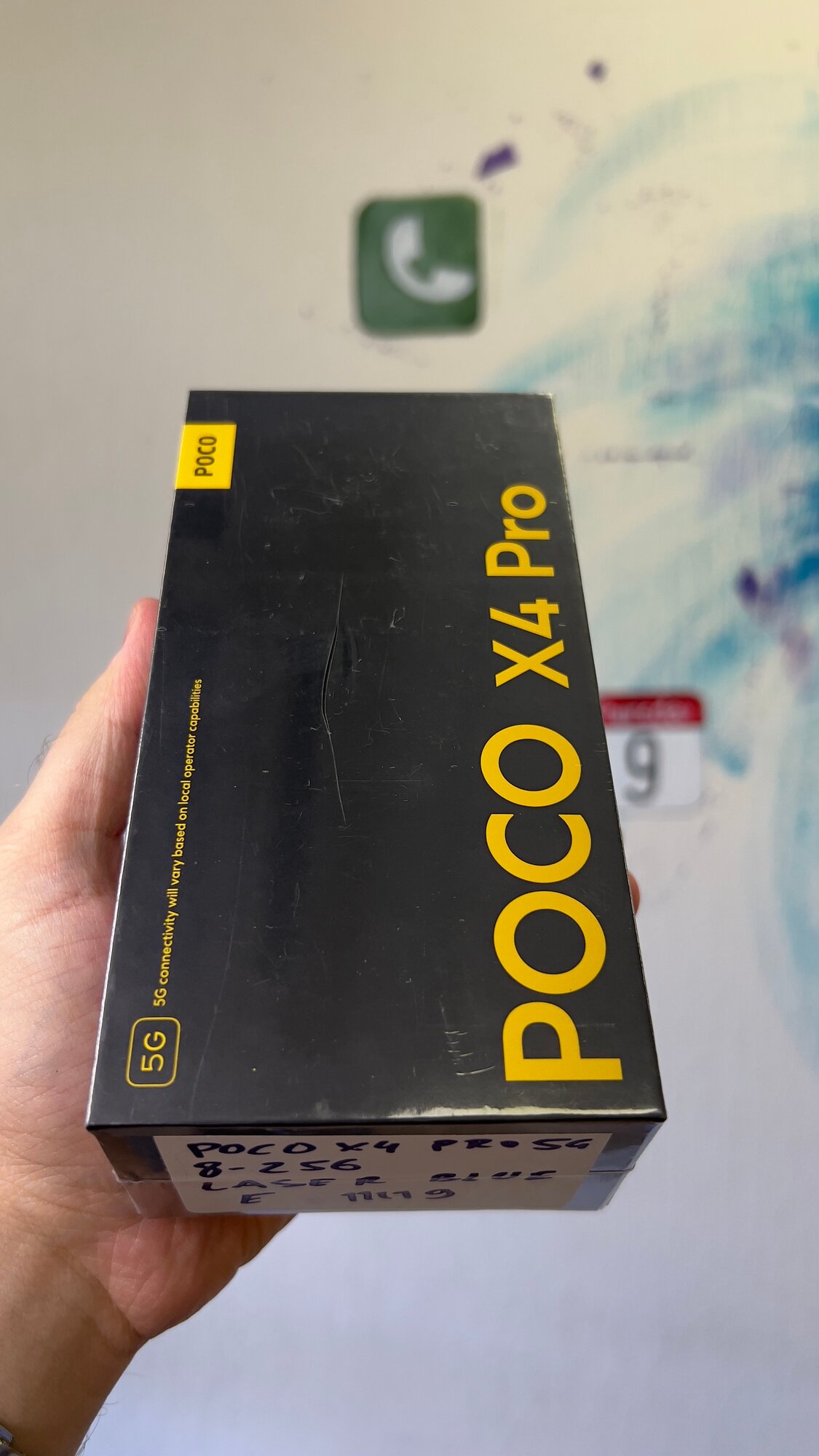 Смартфон Xiaomi POCO X4 Pro 5G 8/256 ГБ Global, Dual nano SIM, Лазерный синий