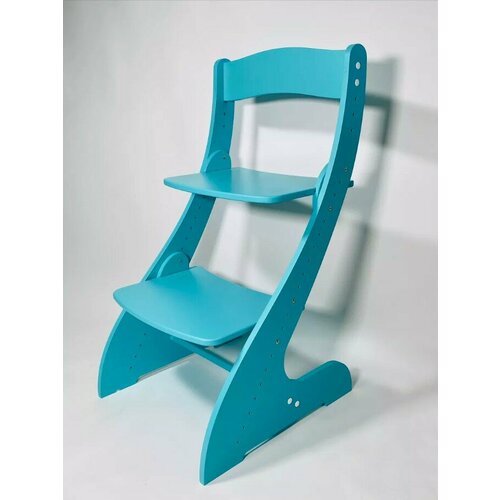 Стул растущий для детей бирюзовый