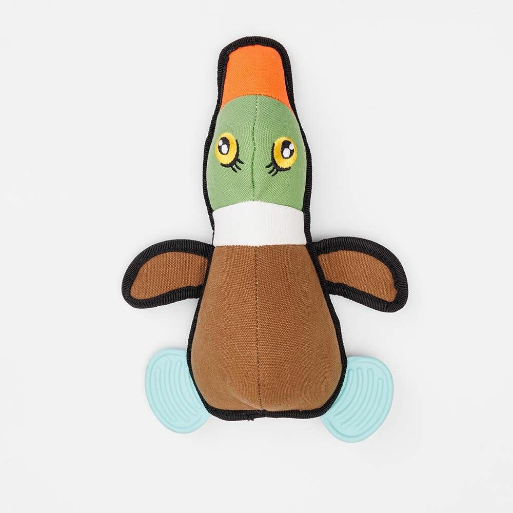 Rurri Игрушка для собак Утка, 27 см - фото №1