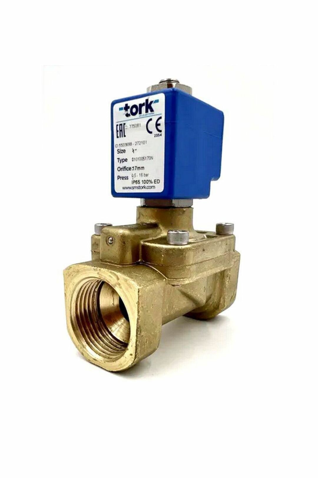 Клапан электромагнитный Tork Н. З. 1" (T-GZ105) 230В