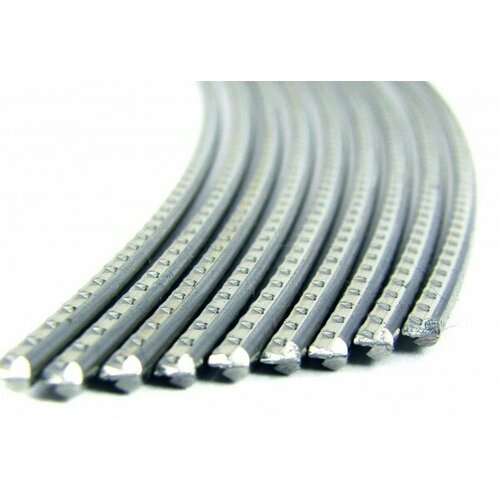 Ладовая проволока сталь, 30 см, (ш 2.64 мм, в 1,19 мм), JESCAR FW47104-S