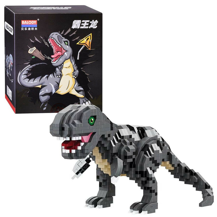 Конструктор Balody Динозавры: Тираннозавр (мини детали) 18398