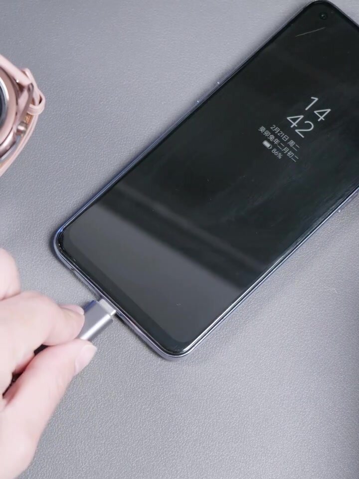 Беспроводное зарядное устройство 4 в 1 для Samsung Galaxy S24 S23 Сверхбыстрая зарядная док-станция для Galaxy Watch 7 6 5 Buds Светодиодный будильник, Черный — фото 1