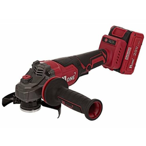 Аккумуляторная угловая шлифмашина Number One AG125-1830-PRO-2B 20 В 3 Ач 2 АКБ 125 мм 9460₽
