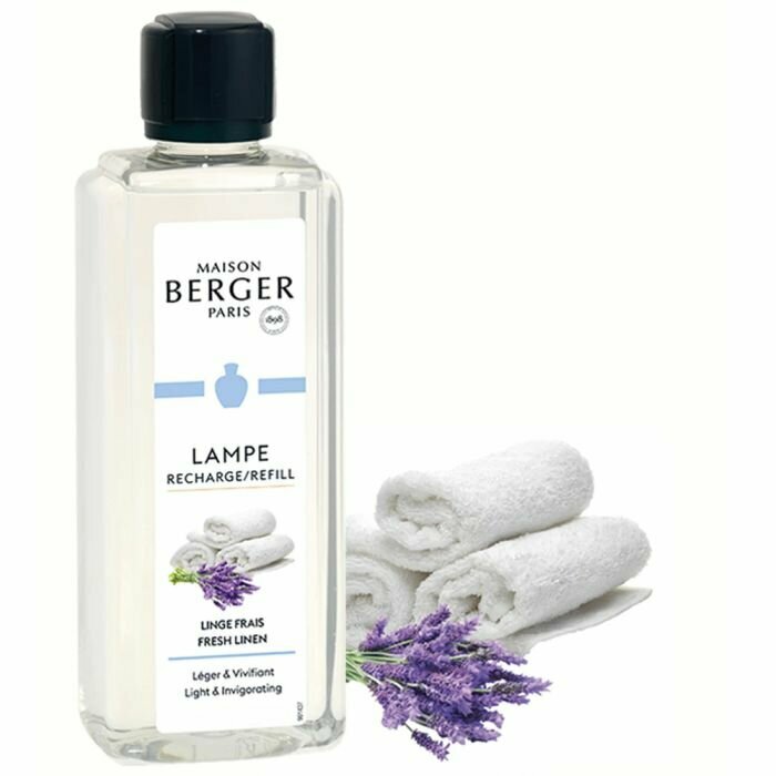 Аромат для лампы Maison Berger "Свежий лен", 500мл